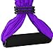 Bormart Aerial Yoga Swing - Ultra Strong Antigravity Yoga Hammock/Trapeze/Sling for Air Yoga Inversion Exercises - Include 2 Extensions Straps, Carabiners and Carrying Bag (Violet)
