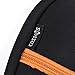 Cosmos Black Color with Orange Zipper Soft Neoprene Sleeve Carrying Travel Case Compatible with Canon PIXMA iP110 Wireless Mobile Pinter and Battery, Power Adapter & Cable