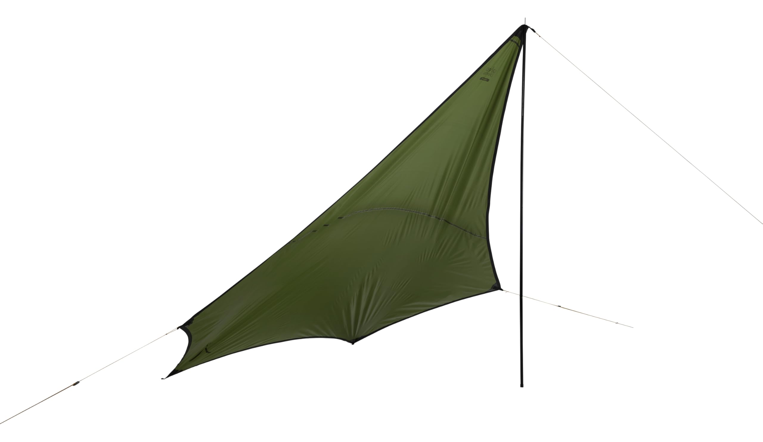 Grand Canyon Shelter ZUNI RAY - Tarp/Sunsail Tentwing - Wing Form, UV50+, Waterproof - Capulet Olive (Green)