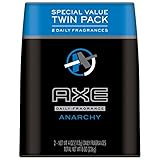 Axe Daily Fragrance, Anarchy For Him 4 oz, Twin Pack