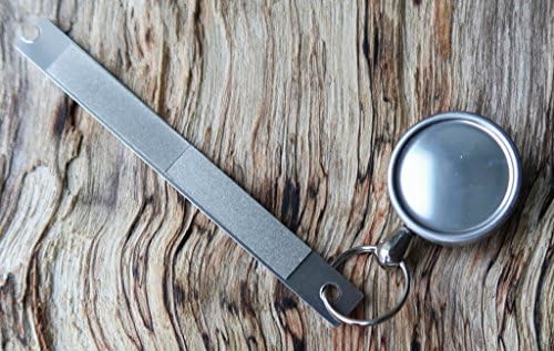 Dianova Lapstone 2-Sided Diamond Pocket &amp; Fisherman's Hook Sharpener - Coarse and Fine Grit