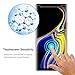 QIANXIANG Screen Protector, Tempered Glass Screen Protector/ 9H Hardness/Anti-Scratch/Anti-Bubble/3D Curved/High Definition Compatible Samsung Galaxy Note 9
