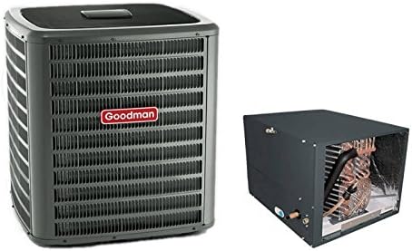 Amazon Com Goodman 5 Ton 14 Seer Air Conditioning System With Horizontal Evaporator Coil Home Kitchen