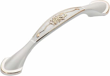 Amazon Co Jp 建築金具 ツマミ Smm 白い引き出し取っ手 合金ハンドルキッチンキャビネット扉用 合金材質 取り付けが簡単 2種類のサイズ Size 135mm ホーム キッチン