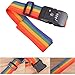 Geekdigg TSA 3-dial Travel Luggage Strap Lock Adjustable Suitcase Belt 78 inches