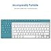 JETech Ultra-Slim 2.4G Wireless Keyboard for Windows (White) - 2161