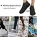 Nirohee Silicone Shoes Covers, Shoe Covers, Rain Boots Reusable Easy to Carry for Women, Men, Kids. (White, L)thumb 4