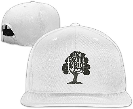 Raining Sunlight Humor Grow Fron The Inside Tree Silhouette Casual Adjustable Caps Baseball Cap