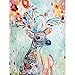 Artoree DIY 5D Diamond Painting by Number Kit for Adult, Full Drill Diamond Embroidery Kit Home Wall Decor-14x20 Deer