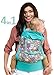 LÍLLÉbaby 4-in-1 Essentials Original Ergonomic Baby & Child Carrier, Lily Pond - 100% Cotton
