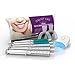 Calily Life Teeth Whitening Kit – 30 Treatments –Instant Professional Results -Includes 30 ML Whitening Gel + 20 ML Remineralization & Desensitization Gel + 3 Vitamin E Swabs + LED Oxidation Light