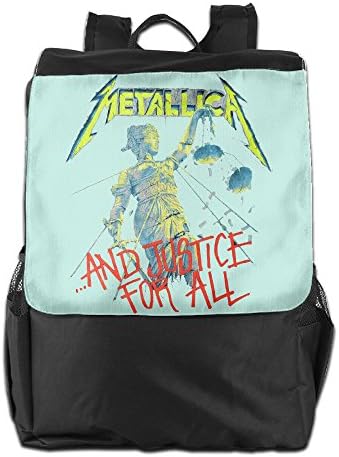 Toyou Bravado Men's Metallica Justice Durable Backpack Travel Work Hiking Knapsack