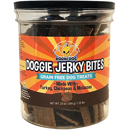 Premium Healthy Dog Jerky Treats Grain Free Turkey Dog Treat Bites