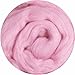 Weir Crafts Merino Wool Roving for Felting - 1 Ounce Pink