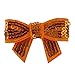 QingHan 20pcs Sequin Bow Clips Boutique Hair Bows For Girls