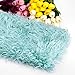 Little Kiddo Baby Newborn Fur Photography Photo Props Blanket rug Beanbag Background Backdrops (Light Blue)