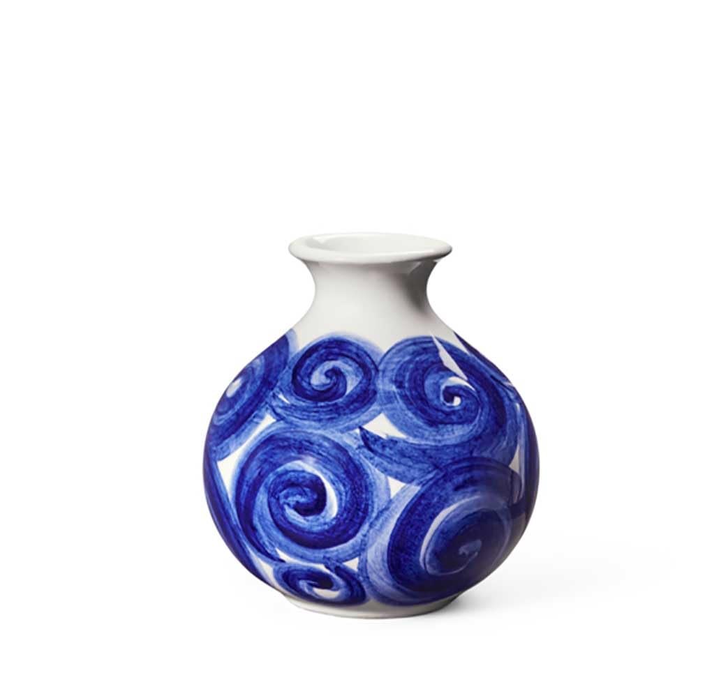 Kähler Design Tulle Vase 10.5 cm Blue