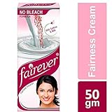 Fairever Naturals Fairness Cream with Active Extract Of Saffron & Milk - Sunscreen UVB/UVA Protection (No Bleach Formula Fairness Solutions) for Fairer Skin Result - 50ml