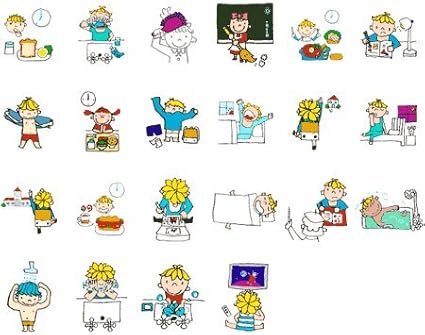 Amazon 英語カード Com フラッシュカード 動詞 1日の行動 はがきサイズ 文字なし イラストのみ 文房具 オフィス用品 文房具 オフィス用品