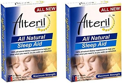 Biotab Nutraceuticals Alteril Sleep Aid with L-Tryptophan, Tablets 30 ea (2 pack)