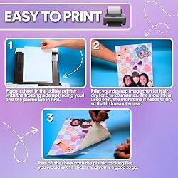 paper2eat Frosting Sheets Premium 8.5“ x