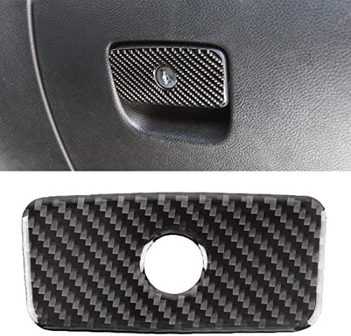 In Car Accessories Car Front Passenger Seat Storage Box Carbon Fiber Decorative Sticker for Jeep Grand Cherokee Interior Mouldings