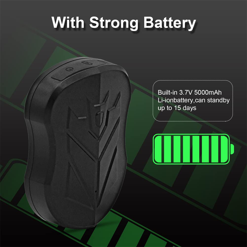 SinoTrack 4G GPS Tracker for Vehicles, ST-905L Strong Battery Anti-Theft GPS Tracker Waterproof Locator Real-Time Location Device for Car Motorcycle Truck Taxi with No Monthly Fee Tracking System