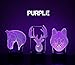 3 Pack Animals 3D Night Light Touch Table Desk Lamp, KMAcreations 7 Colors 3D Optical Illusion Lights with 3 Acrylic Flat & ABS Base & USB Cabler, Includes Wolf, Horse, and Deer