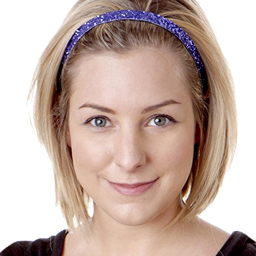 Hipsy Women's Adjustable Cute Fashion Headbands Hairband Gift Pack (3pk Bling Glitter Gift Pack)