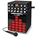 Singing Machine SML388W Karaoke Machine with Music Synchronizing Light Show (Black)