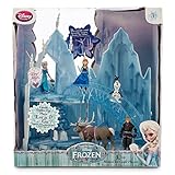 2014 Disney Frozen Elsa Musical Ice Castle Playset Olaf Sven Anna Kristoff Figures