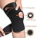 UProtective compression knee brace-knee compression sleeves-athletic knee brace-Adjustable compression knee brace :Copper fiber Compression for Joint Pain Relief support for women& men-Single...
