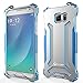 Galaxy Note 5 Case, bpowe Aluminum Metal Shock Proof Frame Bumper Double Color Oxidation Aluminum Metal Protective Case Cover for Samsung Galaxy Note 5 (Blue)