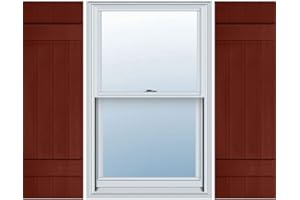 Builders Choice EVB14051RD Shutters, Red