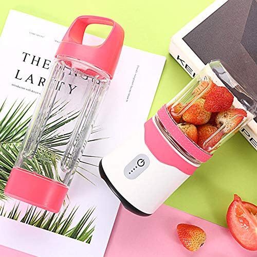 Supkitdin Personal Portable Blender for Shakes and Smoothies,with 2 FDA Approved Cups, Rechargeable, Powerful 6 Blades for Superb Mixing