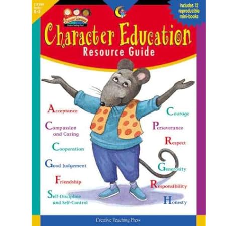Amazon Com Character Education Resource Guide 9781574719826 Burch Regina G Fisch Teri L Yamada Jane Books