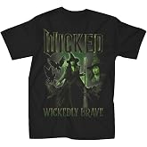 Mad Engine Wicked Movie Elpheba Wickedly Brave Adult T-Shirt