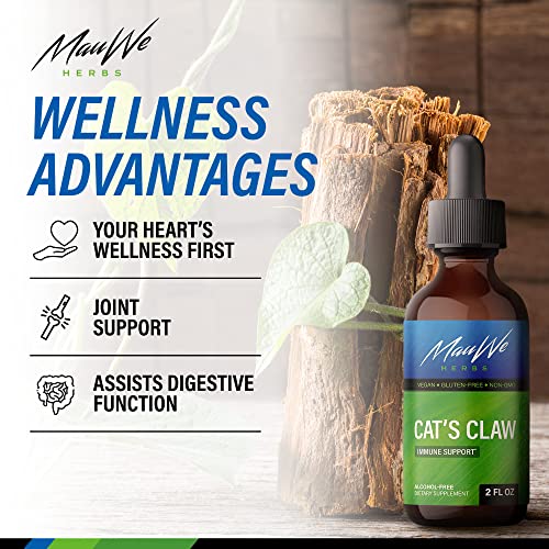 Cat's Claw Tincture 2 Fl. Oz Cat's Claw Extract for Joint Support