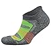 Balega Blister Resist No Show Running Socks For Men and Women (1 Pair), Charcoal Lime, X-Large