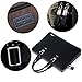 BOSTANTEN Leather Briefcase Slim Shoulder Cross-body Laptop Business Bags for Women & Men Black