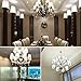 CTKcom 12W E14 LED Candelabra Light Bulb（4Pack）,E14 Base LED Corn Bulb,100 Watt Equivalent LED Chandelier Bulbs Daylight White 6000K LED Corn Lamps,AC85-265V 1400LM LED Lights Bright White(Silver)