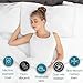 Winjoy Contour Memory Foam Bed Pillow for Sleeping, Orthopedic Pillow for Neck and Shoulder Pain – Neck Pillow for Side Sleepers, Back and Stomach Sleepers, Cervical Pillow for Neck Pain, White