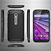 Moto G (3rd Generation) Case, Landee Soft TPU Resilient Shock Absorption and Carbon Fiber Design Silicone Case for Motorola Moto G (3rd Generation) / G3 (5.0