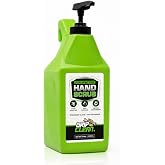 Grip Clean Heavy Duty Mechanic Hand Cleaner, Industrial Hand Soap, 32 Fl Oz | Walnut Shell &amp; Clay Infused Technology Removes Grease, Oil &amp; Paint, Industrial Hand Soap, Cherry Scent, Residue Free