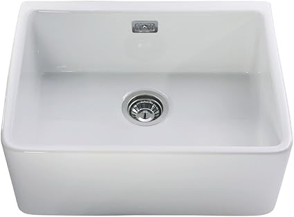 Rak Ceramics Gourmet Sink 2 1 0 Bowl White Ceramic Belfast Kitchen Sink Amazon Co Uk Diy Tools