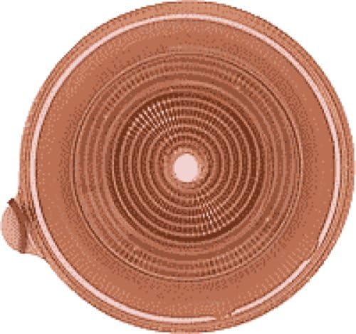 Coloplast Assura AC Easiflex Two-Piece Cut-to-fit Nonconvex Flat Standard Wear Skin Barrier with Flange and Belt Tabs 3/8" to 1-7/8" Stoma Opening, 2" Flange, Round, Medium Coupling, Adhesive (Box of 10 Each)