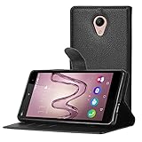 KuGi BLU Advance 5.5 HD case - ultra-thin MX style PU Cover + TPU Back Wallet stand Case For BLU Advance 5.5 HD / BLU Grand 5.5 HD smartphone (Black)