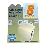 8 Pantry Moth Traps | Effective Non-toxic Pheromone Lure | USA Made | Guarantee