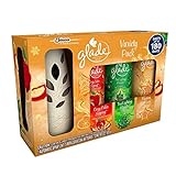 Glade Automatic Spray Starter Set Holiday Collection - Cozy Cider Sipping, Tree Lighting Wonder, Frosting With Love