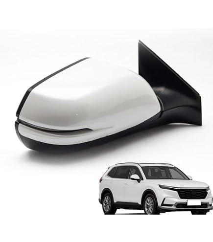 Soillar Passenger Right Side Mirror Glass With Blind Spot For 2017-2022 Honda CR-V